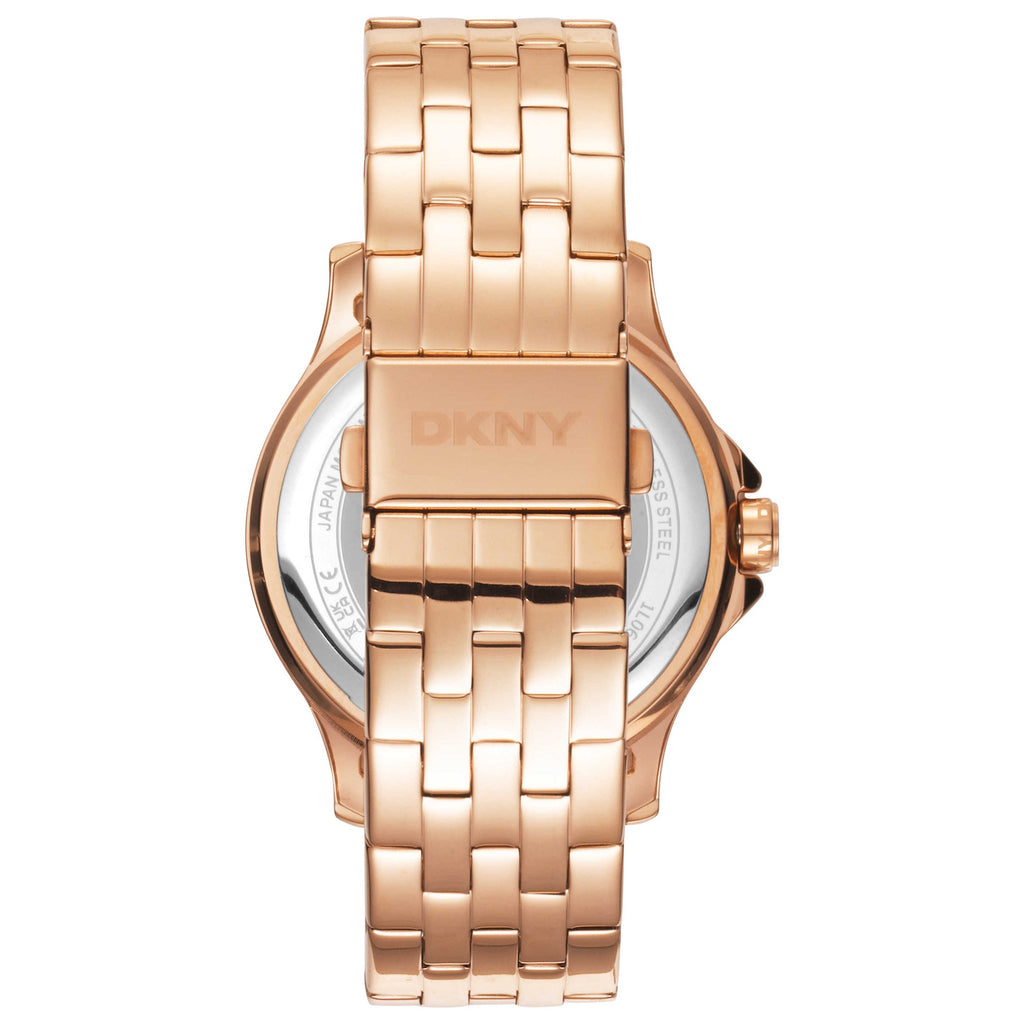 שעון יד rose gold dkny